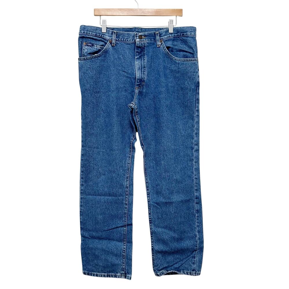 Vintage Lee Straight Leg Jeans Sz 38x30